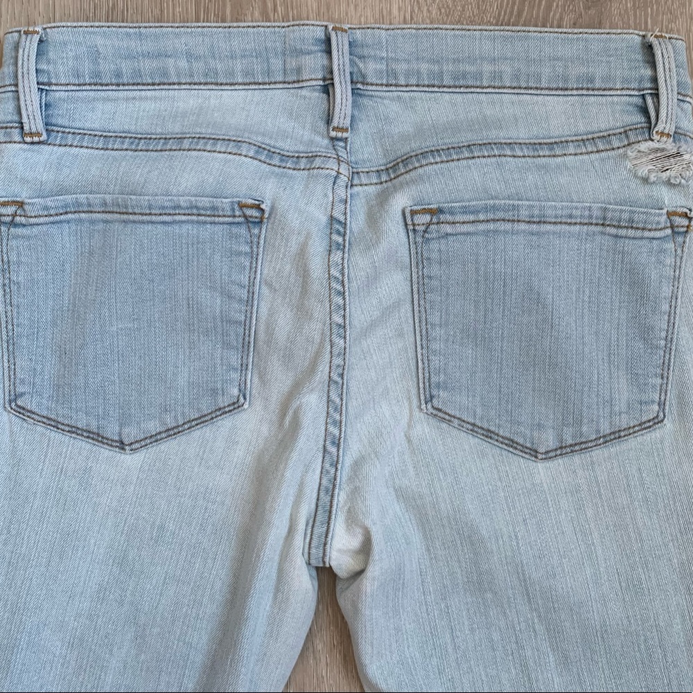 FRAME Le Skinny De Jeanne - Honey Rips - Picture 6 of 9